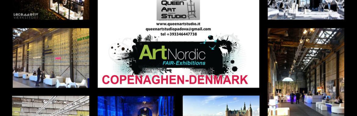 QUEENARTSTUDIO GALLERY  AD 'ART NORDIC’ FAIR -COPENAGHEN -APRILE 2018