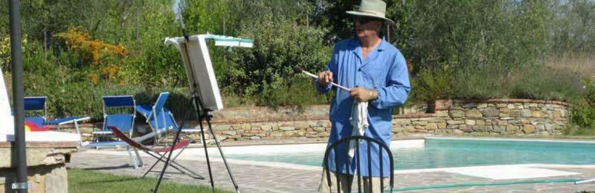Workshop di disegno e pittura in Toscana